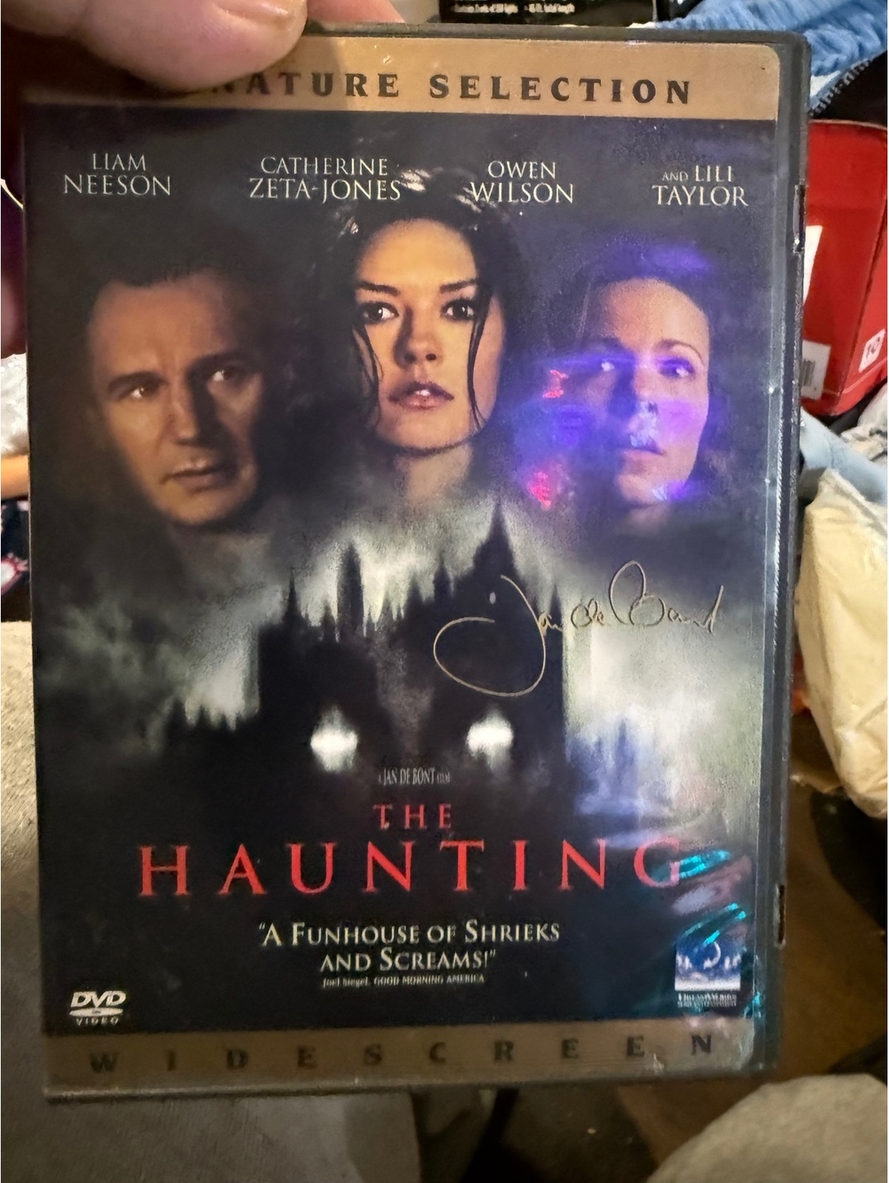The Haunting DVD Widescreen Feature Selection